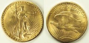The 1933 Double Eagle, Saint Gaudens' design